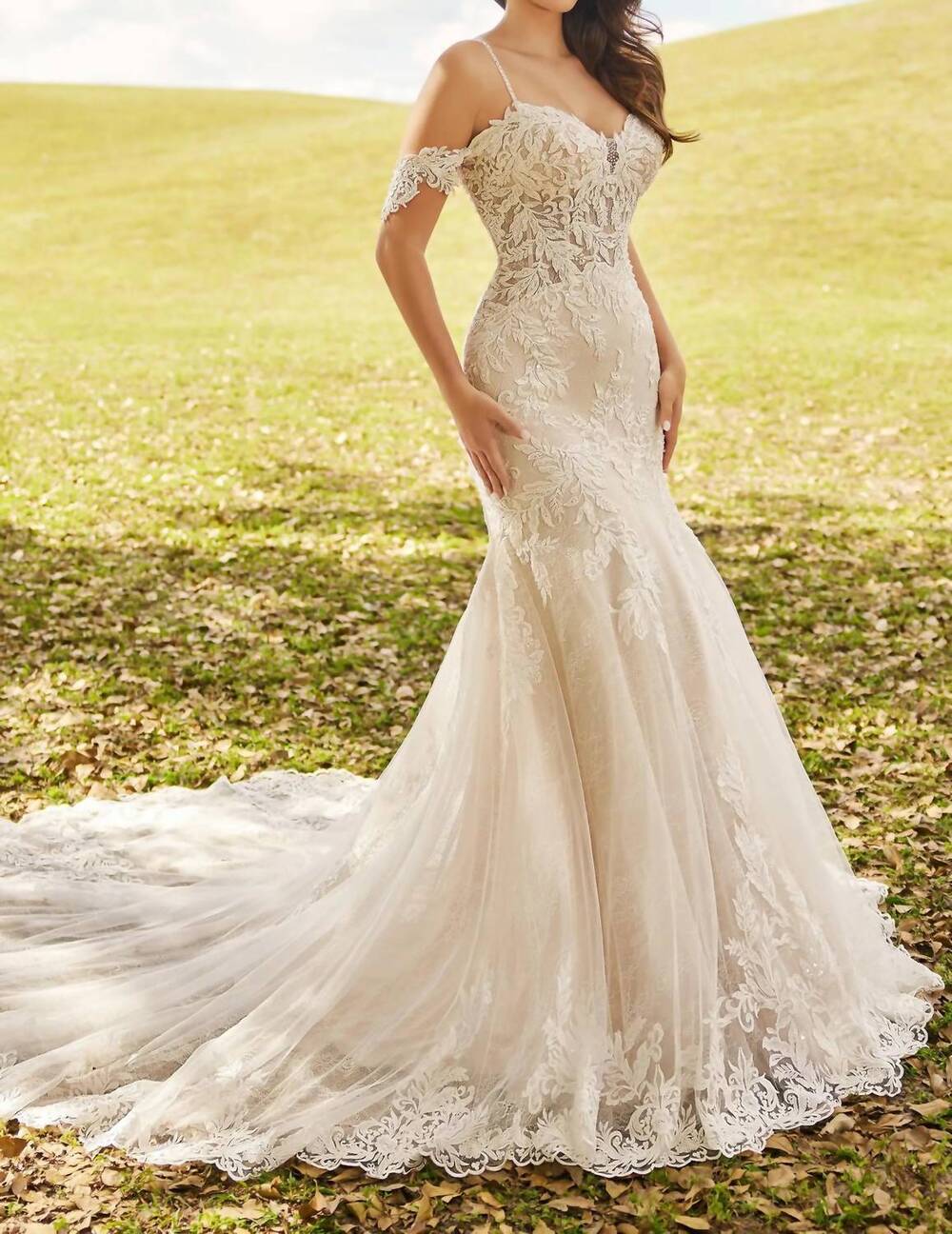 NEW MARTIN THORNBURG cambria dress in ivory/blush
